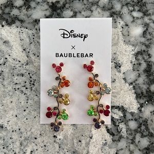 Disney x BaubleBar Mickey Multi-Color Earrings